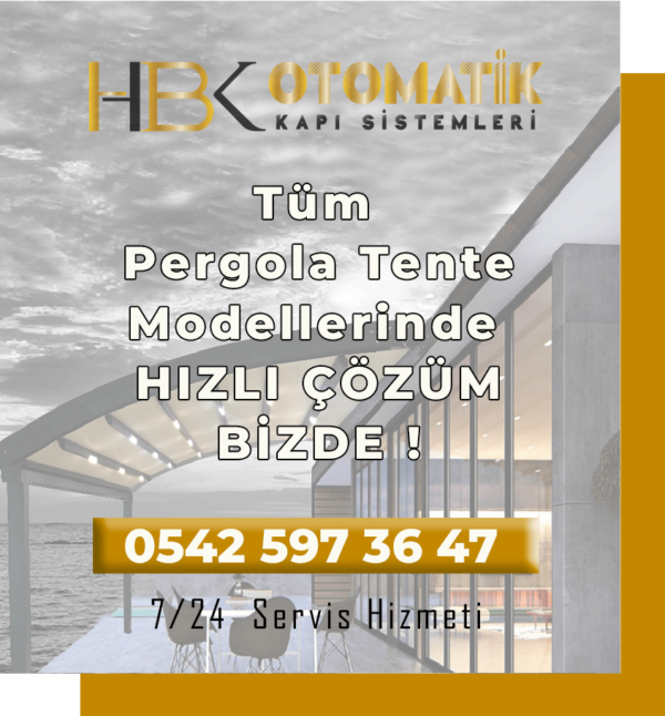 Pergola Tente Montajı ve Bakımı